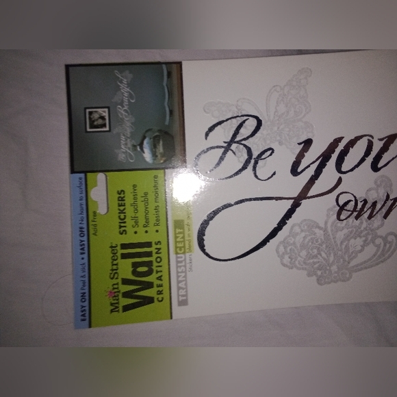 Be Your Own Kind Of Beautiful Wall Decal New - Picture 5 of 7